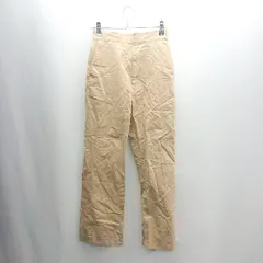 ◇ Θ nano universe ナノ ユニバース ストレートパンツ サイズ36 ブラウン系 レディース E  【1502030019292】