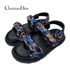 希少！美品✨Dior スポーツサンダル Dioract シグネチャー ロゴ 花柄 希少！美品✨Dior スポーツサンダル Dioract シグネチャー ロゴ
