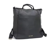 ■新品■未使用■ COLE HAAN コールハーン コンバーチブル ラックス レザー リュックサック バックパック ブラック系 FG9005