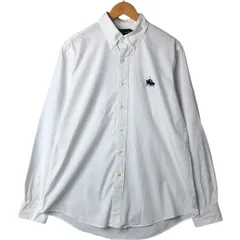 古着 ラルフローレン Ralph Lauren CUSTOM FIT 長袖 ボタンダウンシャツ メンズL相当/eaa549239