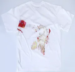 【中古】Tシャツ ティナ＆モーグリ UT グラフィックTシャツ ホワイト XLサイズ 「ファイナルファンタジー ピクセルリマスター×ユニクロ」