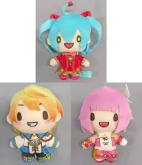 プロセカ　ふわぷち マスコット ワンダショ　8点セット　ぬいぐるみ 劇場版プロジェクトセカイ 壊れたセカイと歌えないミク」 ふわぷち