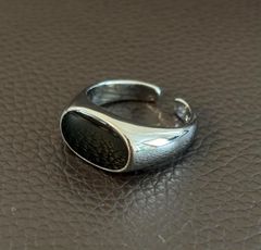 OX JEWELRY Silver Curve Ring 9号 MB - メルカリ
