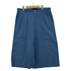 INDIVI   インディヴィ クロップドワイドパンツ size46/ライトブルー