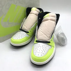 Nike ナイキ スニーカー Air Jordan 1 High OG 555088-702 箱付 タグ付 エアジョーダン1 ハイ OG ボルト ヴィジョネア 27cm 靴 B14567◆