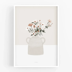 MICUSH | POTTERY AND FLOWERS - ANEMONE (AP153) | アートプリント/ポスター (30x40cm) 北欧 インテリア おしゃれ