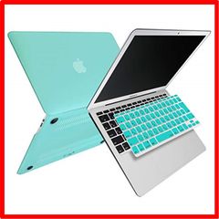 【送料無料】 Air 11 インチ_ミントブルー MS factory MacBook Air 11 用 ケース カバー ＋ 日本語 キーボードカバー マックブ