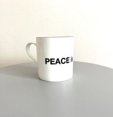 Tate Yoko Ono White Mug PEACE is POWER
