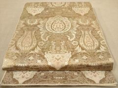 平和屋着物○本場大島紬 9マルキ 壺垂れ文様 正絹 逸品 BAAT6624hv