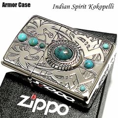 ターコイズzippo‼️ターコイズ11石‼️贅沢zippo‼️ベロアケース入り 