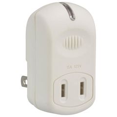 新品 オーム(OHM) 電源タップ 強力雷ガード 1個口 白 HS-TM1MK3PBT-W 00-5090