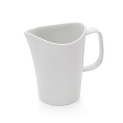 【特価セール】西日本陶器 ピッチャー ポット ミルクポット 出汁ポット だしポット 鍋料理 おしゃれ 波佐見焼 ちょっと便利な ミルクピッチャー（白・1個） 電子レンジ対応 食洗機対応