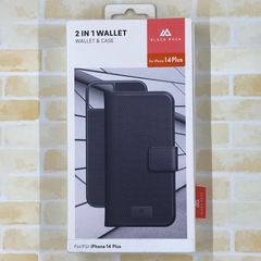 Black Rock iPhone 14 Plus 2-In-1 Wallet 1222TIW02