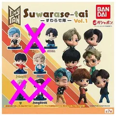 TinyTAN すわらせ隊 Vol.1 × 4種セット ① RM ③ SUGA ④ j-hope ⑤ Jimin 韓国 アイドル Tiny TAN タイニータン ダイナマイト BTS 歌手 アーティスト フィギュア ガチャ ガチャガチャ カプセル ミニチュア