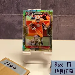 2020 Panini Prizm Jauan Jennings San Francisco 49ers Green Prizm Parallel  RC ルーキー Rookie カード