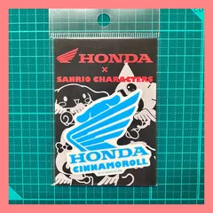 HONDA×サンリオキャラクターズ 透明ステッカー シナモロール02 ホンダウィング sanrio グッズ