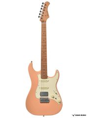 Bacchus GS-2DX RSM/M SLPK シェルピンク バッカス エレキギター ローステッドメイプルネック ユニバースシリーズ ストラトタイプ SSH コイルタップスイッチ ステンレスフレット