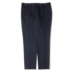 GIORGIO ARMANI ジョルジオアルマーニ パンツ センターシーム ストレッチ コットンパンツ ネイビー 紺 54 ボトムス ズボン イタリア製 ブランド シンプルのサムネイル
