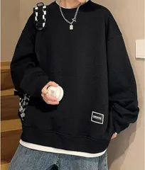 Tシャツ トレーナー メンズ 長袖 丸襟 大きいサイズ プルオーバー トレーナー カジュアル 快適 ゆったり プルオーバー 春秋冬 服 メンズ トレーナー senwei01