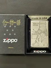 物語シリーズ Zippo B柄(戦場ヶ原ひたぎ) | Zippoオンラインショップ
