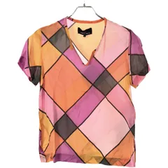 tricot COMME des GARCONS トリココムデギャルソン 2004SS ステンドグラスレーヨントップス TM-B040 ミックス Mのサムネイル