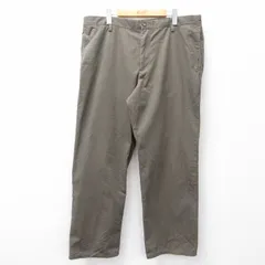 W39/古着 ドッカーズ パンツ メンズ ワンポイントロゴ 茶系 ブラウン 25sep13 中古 ボトムス ロング