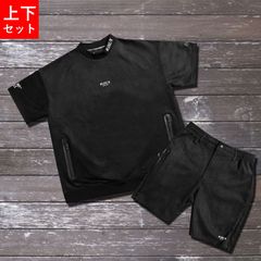 LUXE/R(ラグジュ) フェイクスウェードTシャツセットアップ セットアップ メンズ 上下セット ジャージ スウェット