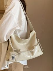 ✨南风 Chio2nd・島の旅日記✨ 大容量で質感ある女性用片肩・斜め掛けトートバッグ - 通勤とレジャーに欠かせないアイテム