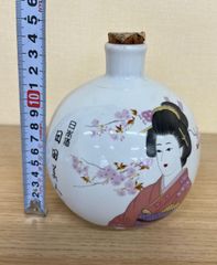 徳利　美人画