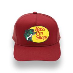 日本未発売 バス プロ ショップス メッシュ トラッカー キャップ / BASS PRO SHOPS MESH TRUCKER CAP [CARDINAL]