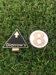 MUTA×Diarrow's  ゴルフ　クリップマーカー
