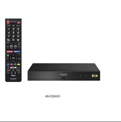 新品シャープ リモコン付きデジタルテレビチューナー[4Kチューナー]SHARP SHARP 新品未使用リモコン付きデジタルテレビチューナー[4Kチューナー