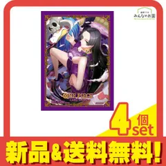 ワンピースカードゲーム オフィシャルカードスリーブ11 ボア・ハンコック 70枚入 4個セット まとめ売り