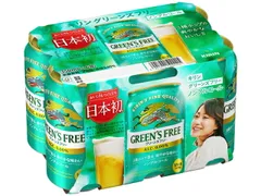 キリン グリーンズフリー（新）6缶パック 350X6x4  KG  21714108-1のサムネイル