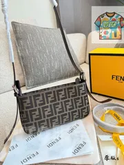【今日特価】Vintage Fendi Presbyopia Armpit Mahjong Bag ヴィンテージ フェンディ 老眼鏡柄 アンダーアーム マージャンバッグ