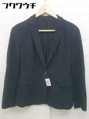 ◇ green label relaxing UNITED ARROWS １B 長袖 テーラードジャケット サイズ36 ブラック レディース  【1103310010666】