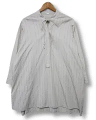 【送料無料（送料520円込）】 ミラオーウェン Mila Owen 長袖 Aラインプルオーバー チュニック ワンピース ストライプ リボン ストライプ グレー系 Fサイズ ■管理番号L28434SSS25-250110-10-3（510）