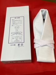 夏用　絽の着物衿　便利な仕立衿　お着物便利グッズ　縫い付け不要　簡単衿ぐり調節　芯入り　ポリエステル