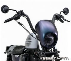 【新品】デイトナ バイク用 ミラー ハーレー/国産兼用 新保安基準適合 Dミラー H-D TYPE8 左右セット  20301 20302 DAYTONA HD ハーレーダビッドソン
