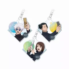 【中古】キーホルダー 全3種セット 「呪術廻戦 じゅじゅHONPO 懐玉・玉折 トレーディングアクリルキーホルダー」