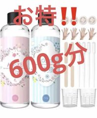 【600g!!】レジン液 AB液エポキシ樹脂 DIY レジン 工作 ハンドメイド 手芸