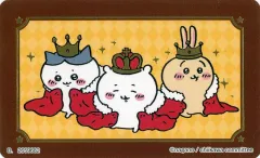 【中古】シール・ステッカー [単品] 王様(箔押し) キャラクターシール 「キャラポケ ちいかわ なんか小さくてかわいいやつ」