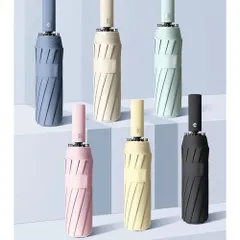 折りたたみ傘 自動開閉 晴雨兼用 12本骨 メンズ レディース 折り畳み傘 完全遮光 UVカット 遮熱 105cm 大きい 丈夫 耐風 超撥水 軽量 コンパクト 傘 かさ 雨傘 日傘 12本 ワンタッチ シンプル 無地 男女兼用 通勤 通学 ギフト プレゼント