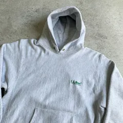 80s USA製 L.L.Bean × Champion Reverse weave  embroidered Hoodie エルエルビーン × チャンピオンリバース リバースウェーブ 刺繍ロゴ パーカ フーディ