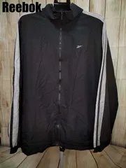 Reebok リーボック ナイロンジャケット ウィンドブレーカー XL/古着 ダメージ