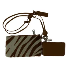 MARCO MASI マルコマージ ハラコ 巾着バッグ レオパード ハンドバッグ MARCO MASI マルコマージ Marco Masi 巾着バッグ アニマル柄