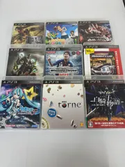 ＃ プレステ3 ps3 ソフト まとめ売り 真・三國無双7 サッカー みんなのゴルフ 鉄拳 midnightclub モンハン 初音ミク トルネ 白騎士物語 【ゲームソフト】【2】