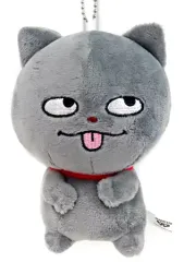 【中古】ぬいぐるみマスコット・ぬいぐるみバッジ わるめのねこ B(舌出し) カバンに付けられるぬいぐるみ～わるめのねこ～ 「にしむらゆうじ作品」