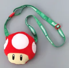 【中古】財布・パスケース スーパーキノコ パスケース 「スーパーマリオ」 ユニバーサル・スタジオ・ジャパン スーパーニンテンドーワールド限定のサムネイル