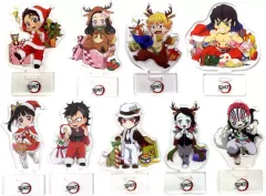 【中古】アクリルスタンド・アクリルパネル 全9種セット 「鬼滅の刃×ufotable cafe クリスマスイベント2020 ランダムアクリルスタンド Aグループ」